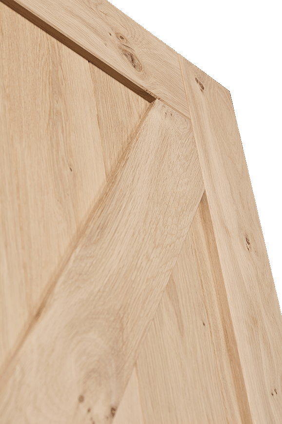 Staldeur binnendeur detail
